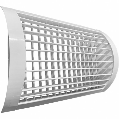 Двухрядная регулируемая решетка цилиндрическая РАД-Ц